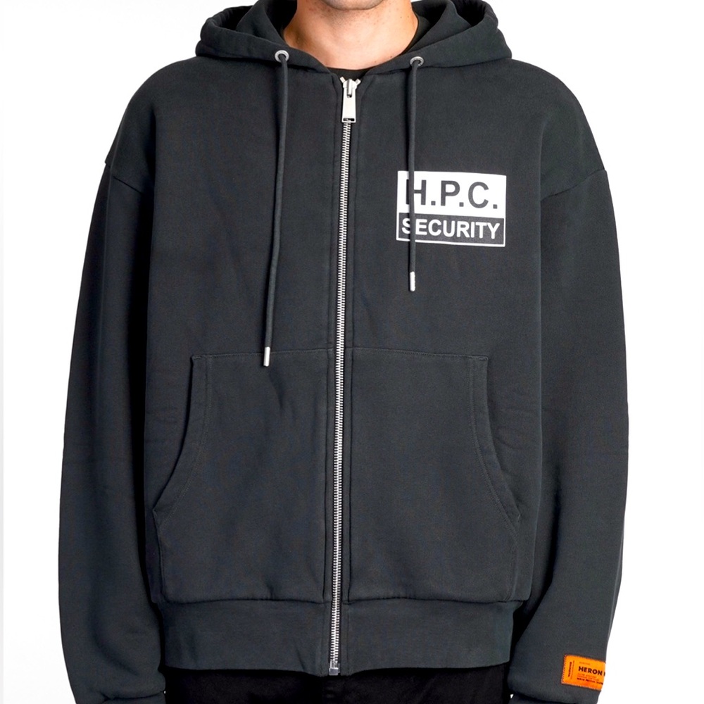 Heron Preston H.P.C Security Tape cotton hoodie